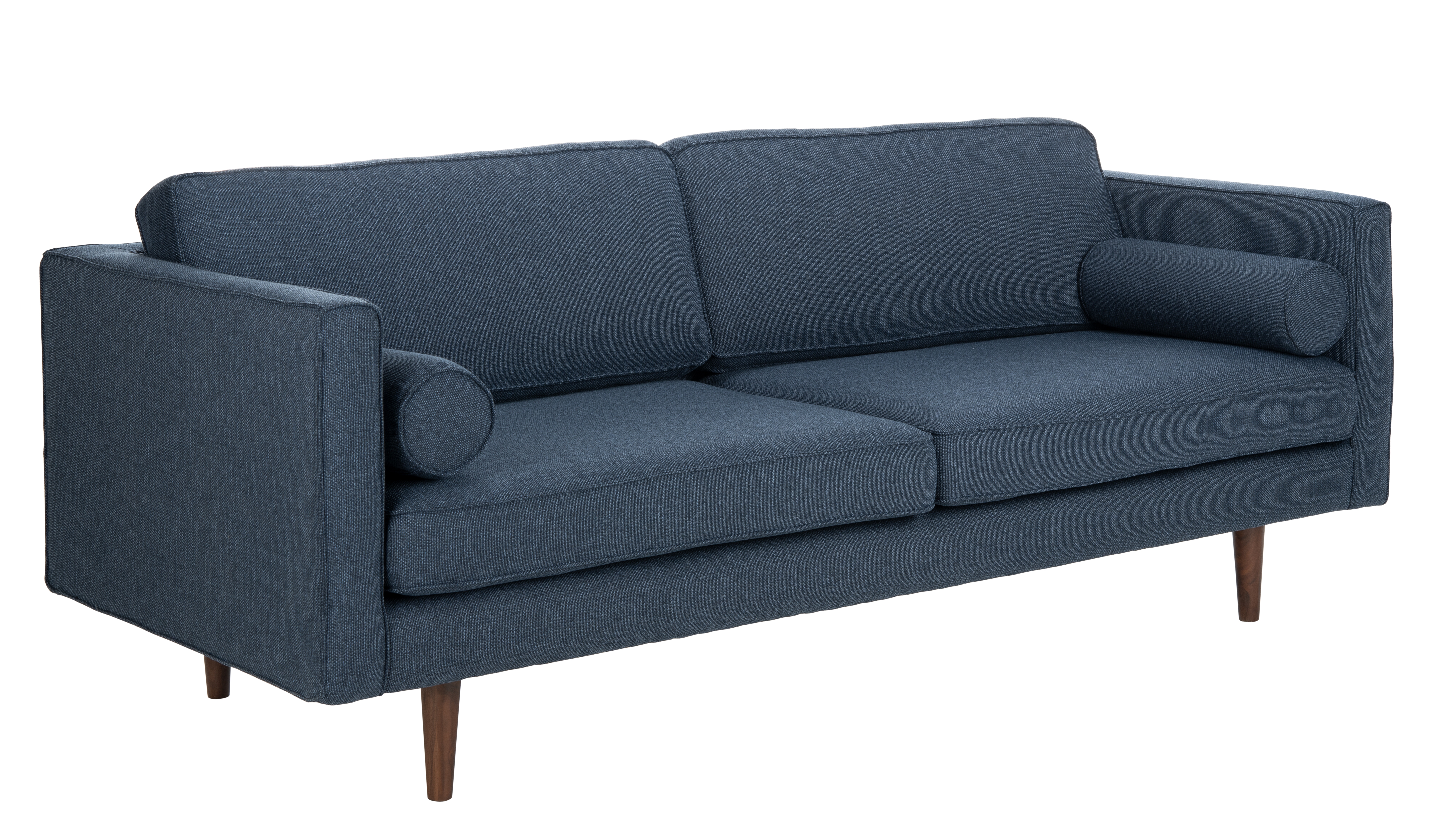 Hurley Mid Century Sofa - Dark Blue - Arlo Home - Image 0