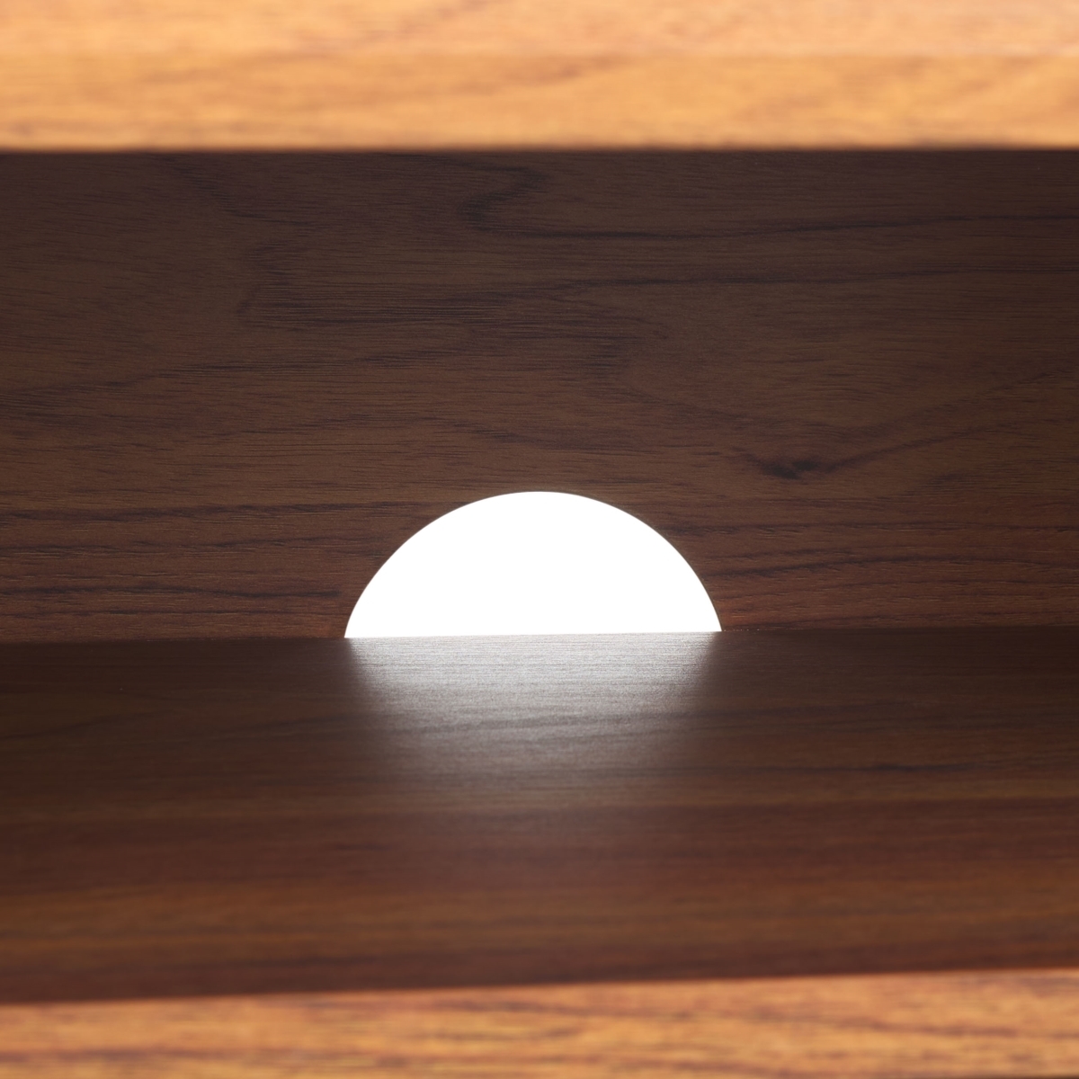 Aricia Small 2 Door Media Stand - Walnut - Safavieh - Image 3