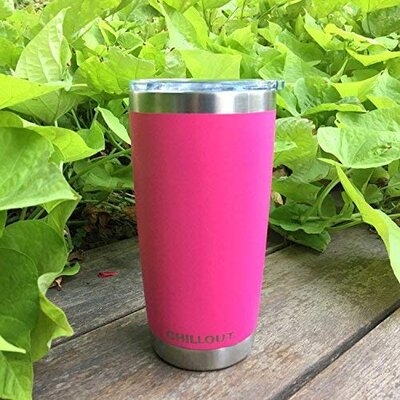 20 Oz Vacuum Insulated  Stainless Steel Travel Tumbler with Straw - Image 0