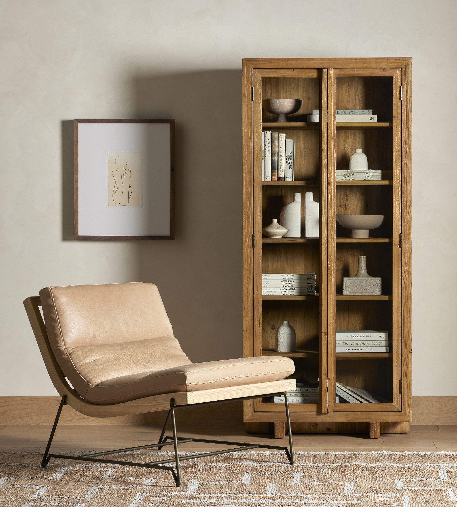 Libre I by Gold Rush Art Co - Rustic 1.5 Walnut - Image 8