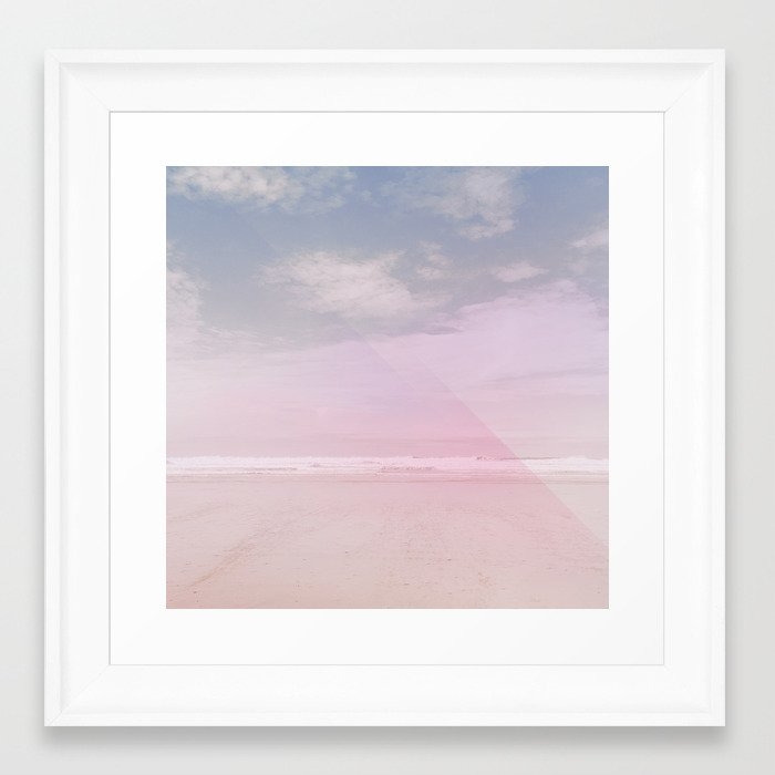 Midsummer Framed Art Print by Cassia Beck - Scoop White - X-Small 10" x 10"-12x12 - Image 0