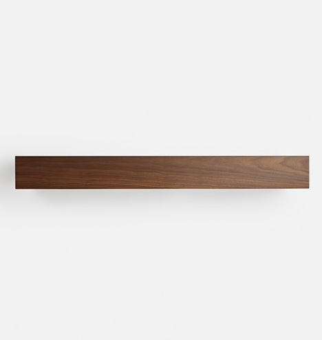 Floating Wood Shelf with 4" Height - Image 2