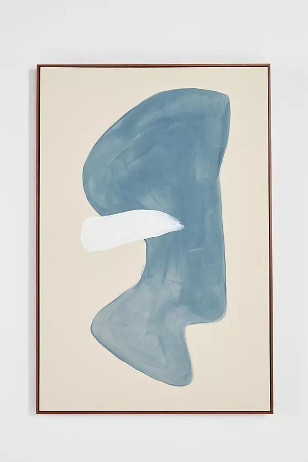 Organic Mod Blue Wall Art - Image 0