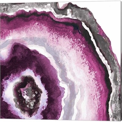 Pink Agate By Patricia Pinto, Canvas Art (Set Of 2) - Image 0