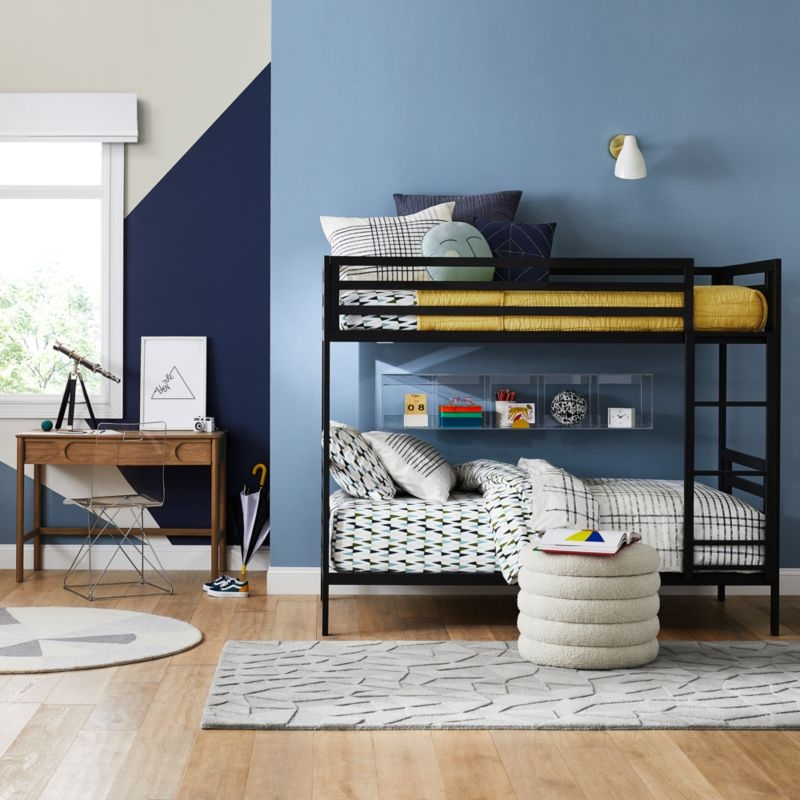 Now You See It Clear Acrylic 5-Bin Floating Shelf Bookcase - Image 7