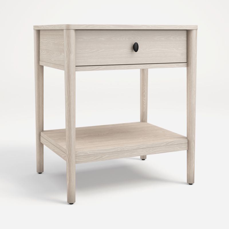 Gia Nightstand, Pickled Oak - Image 4