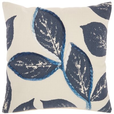 Amelia-Mae Square Cotton Pillow Cover and Insert - Image 0