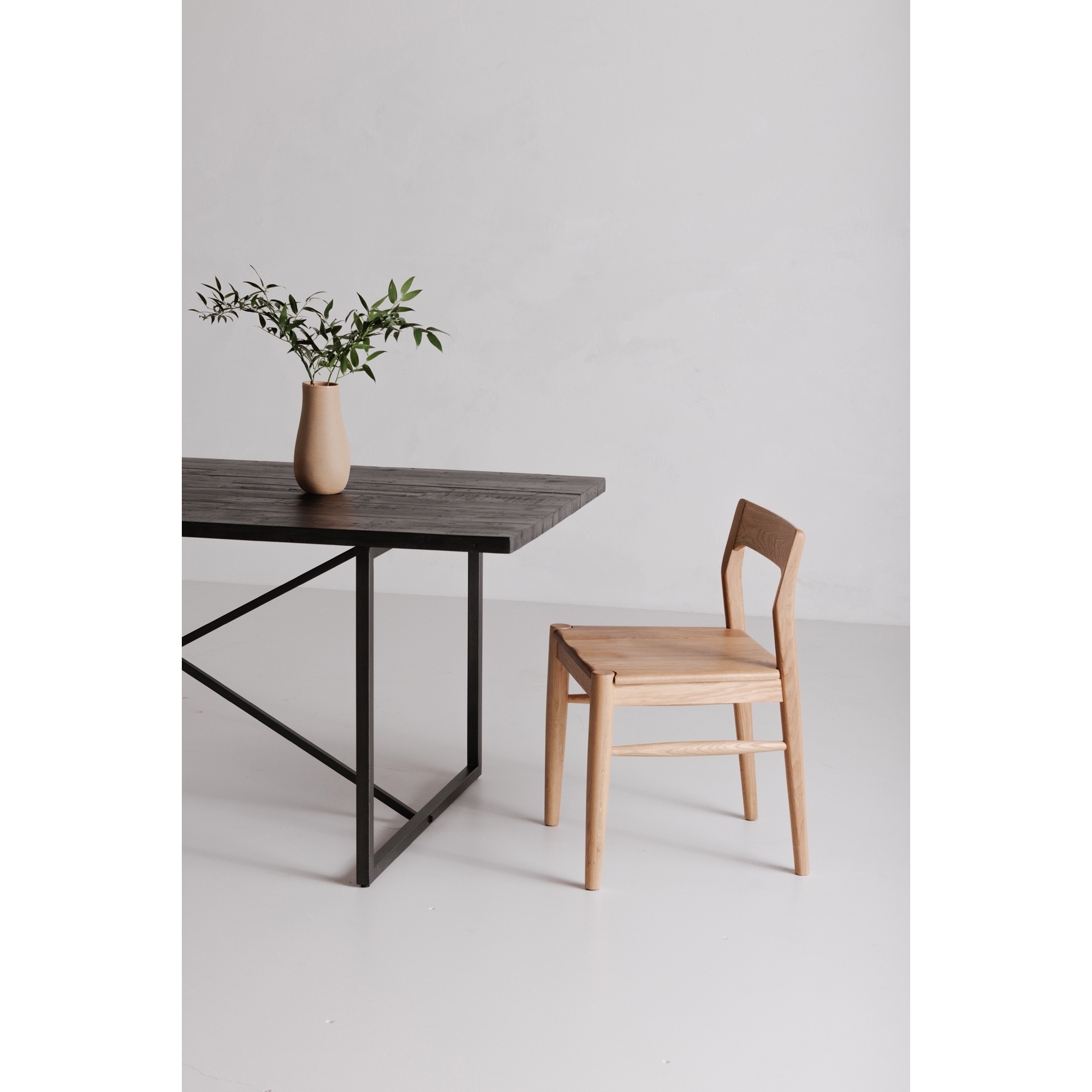 Owing Dining Chair Natural Oak - Set Of Two - Image 6