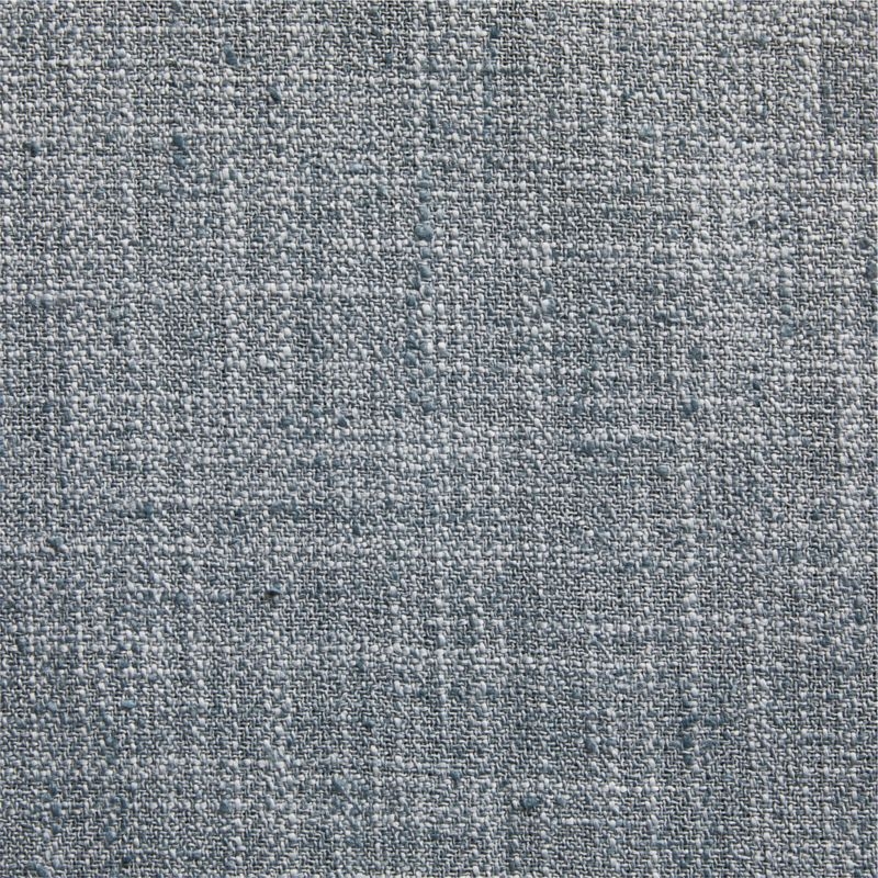 Ashbery Mist Blue Window Curtain Panel 52"x108" - Image 4