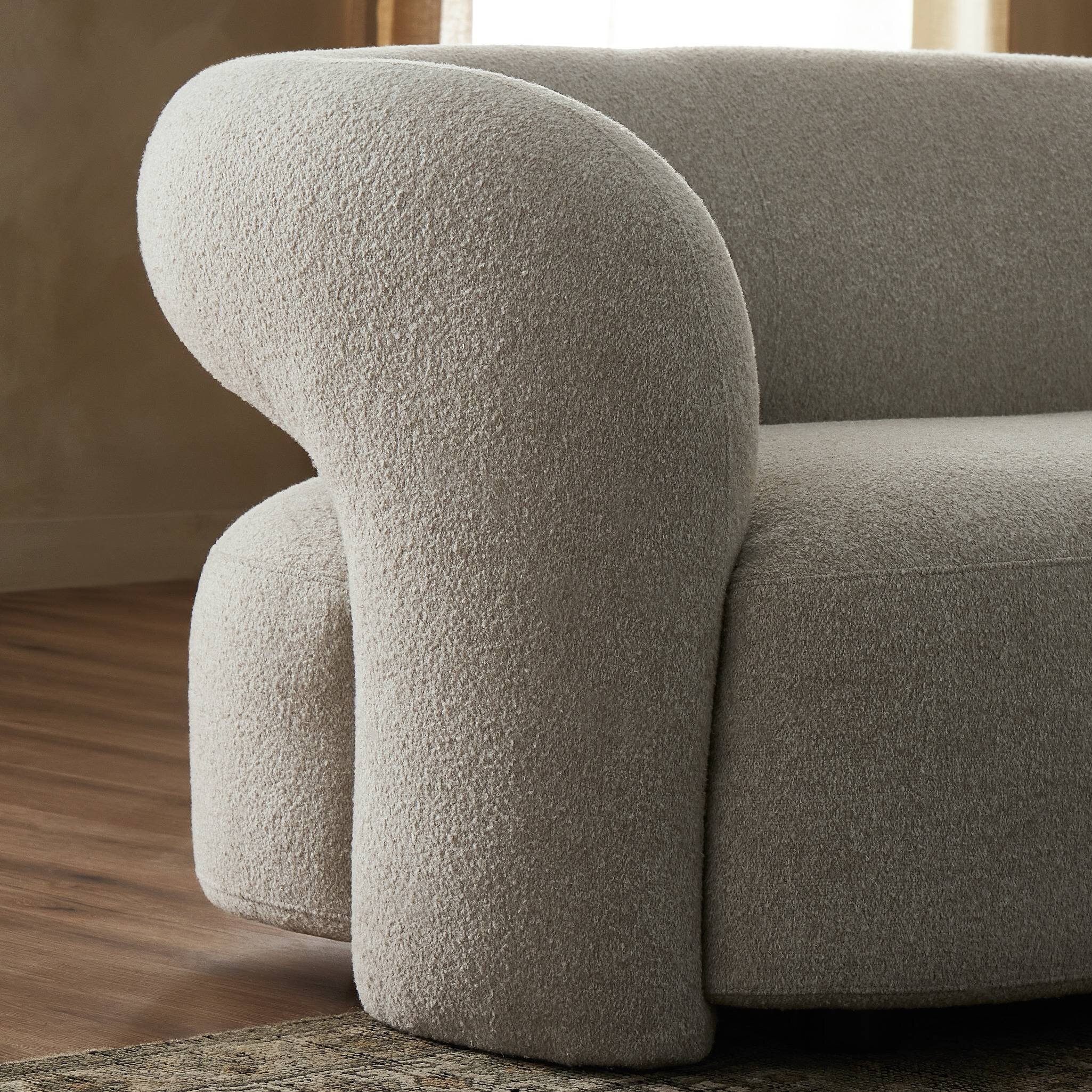 Mazie Sofa-94" - Crete Pebble - Image 11