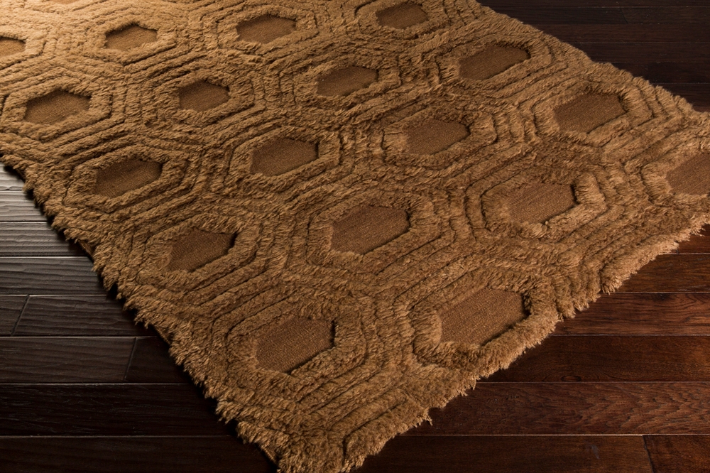 Kabru Brown Indoor 2' x 3' Handmade Rug - Image 0