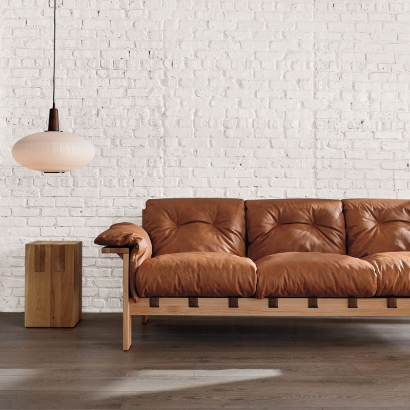 Shinola Utility Oak End Table - Image 1