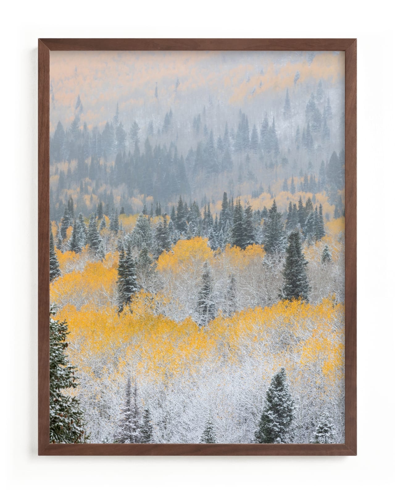 Autumn Snowfall Limited Edition Fine Art Print 2 - Image 0