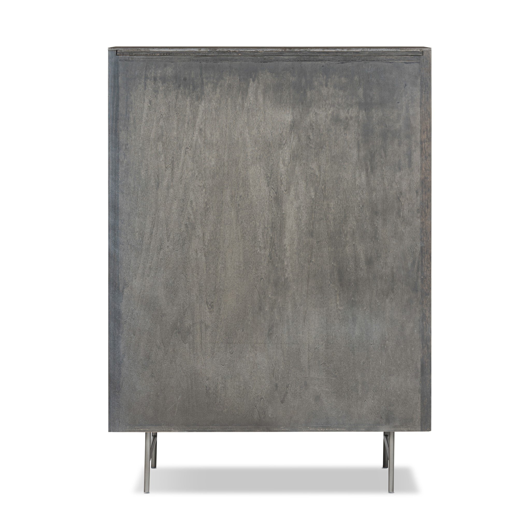 Fletcher 5 Drawer Dresser - Distressed Black - Image 4