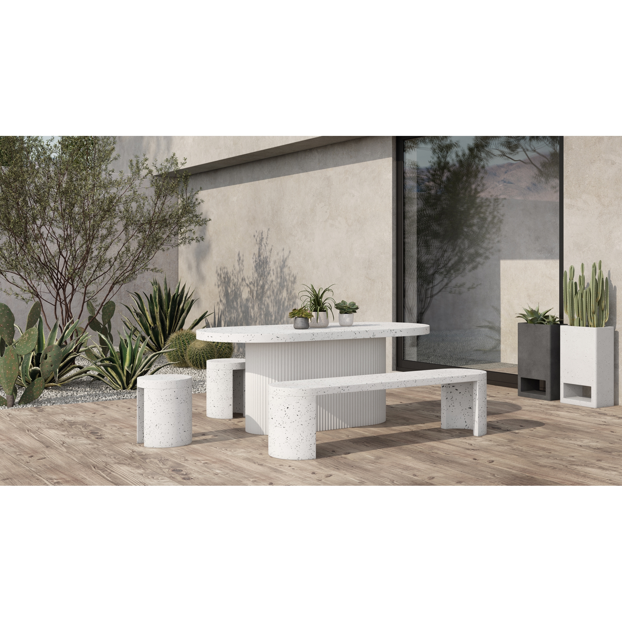 Lyon Outdoor Dining Table - Image 8