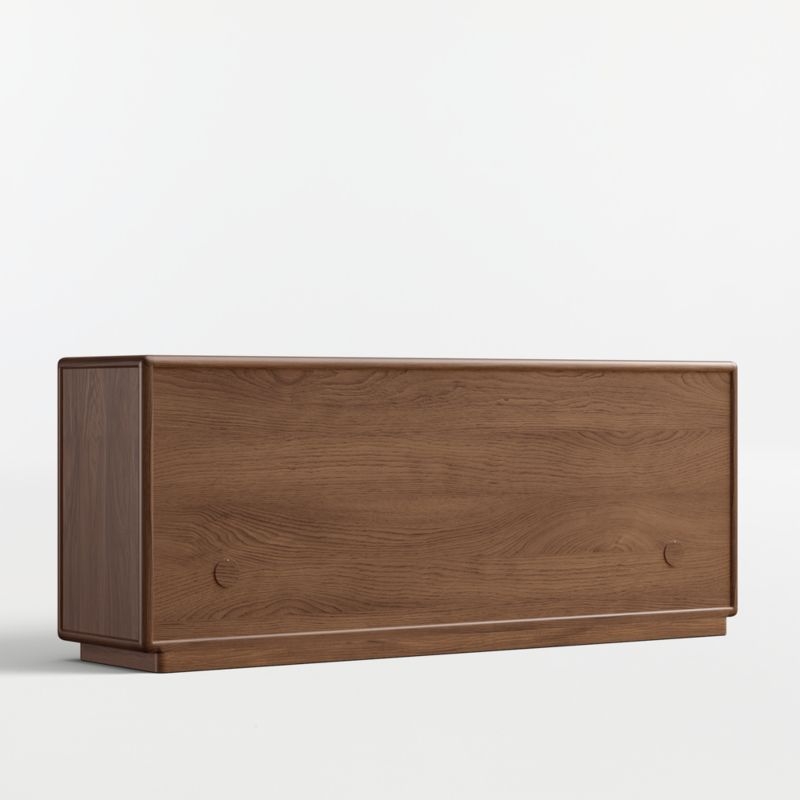 Lafayette 80" Walnut Storage Media Console - Image 2