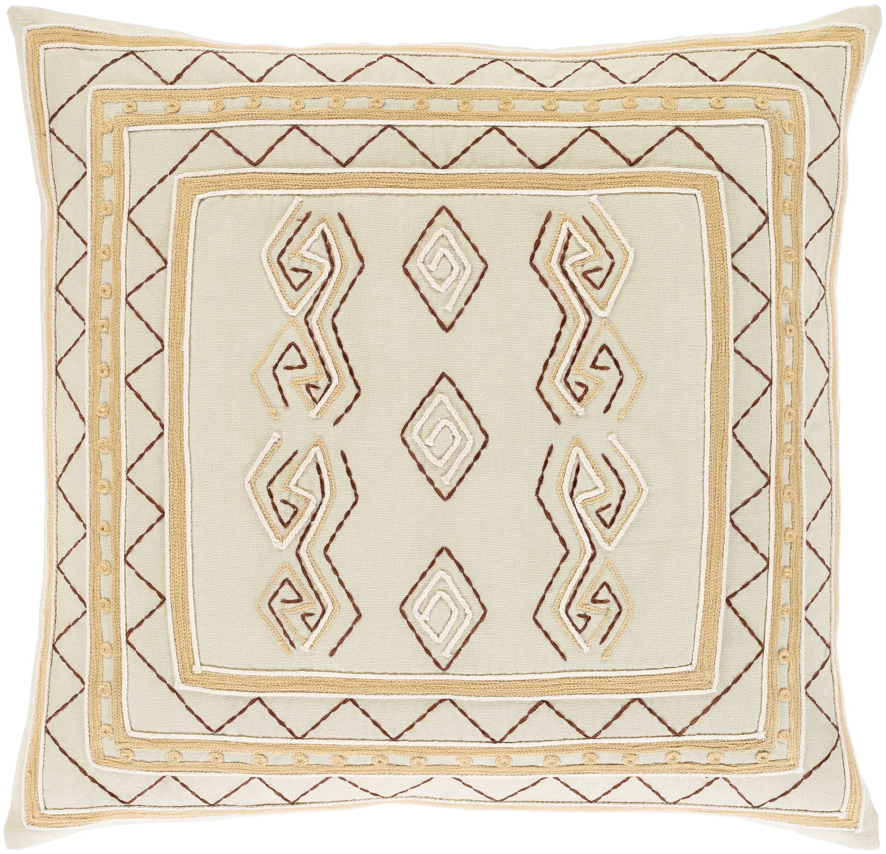 Zulu ZLU-002 20"L x 20"W Pillow Cover - Image 0
