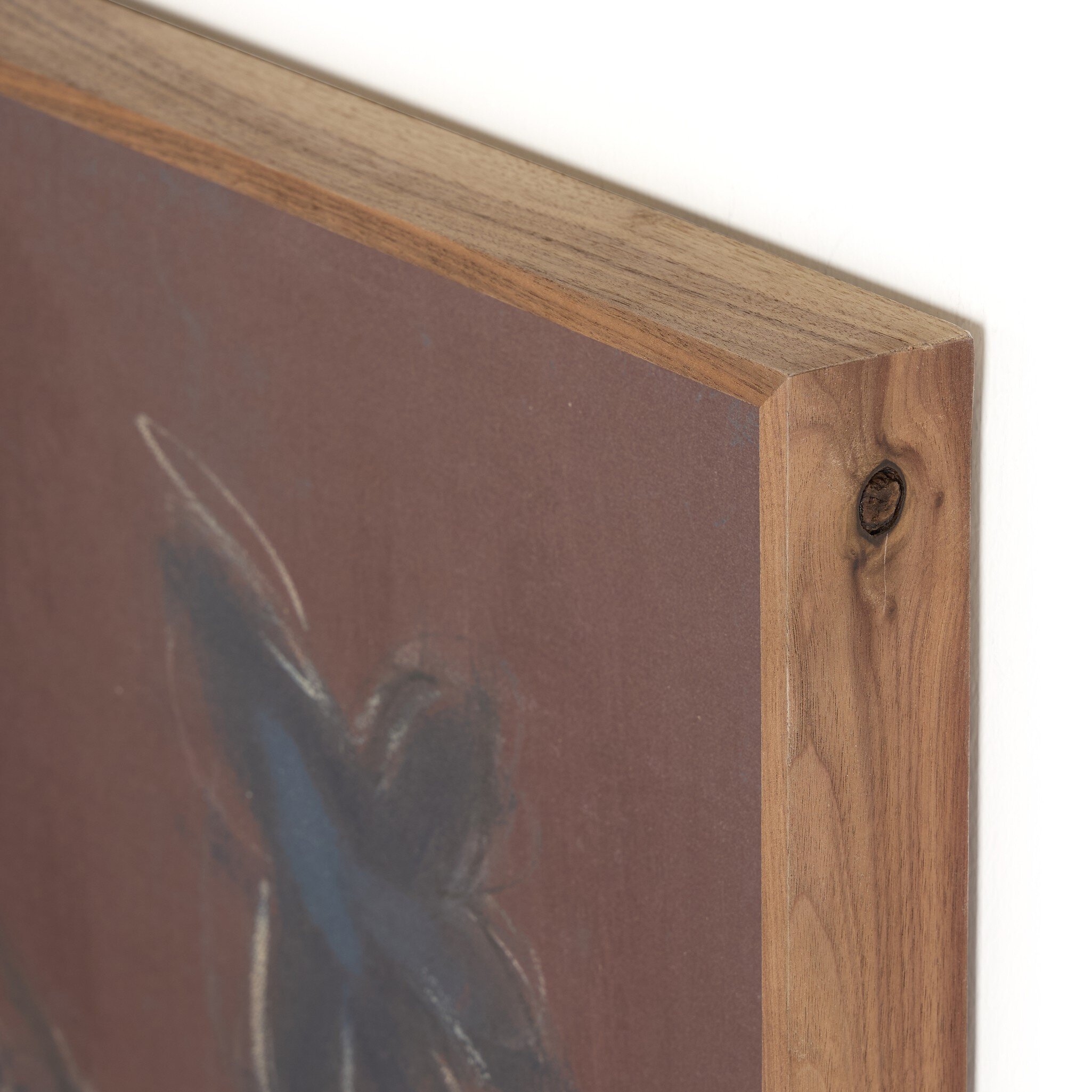 Vintage by Jamie Beckwith - Rustic Walnut Floater - Image 2