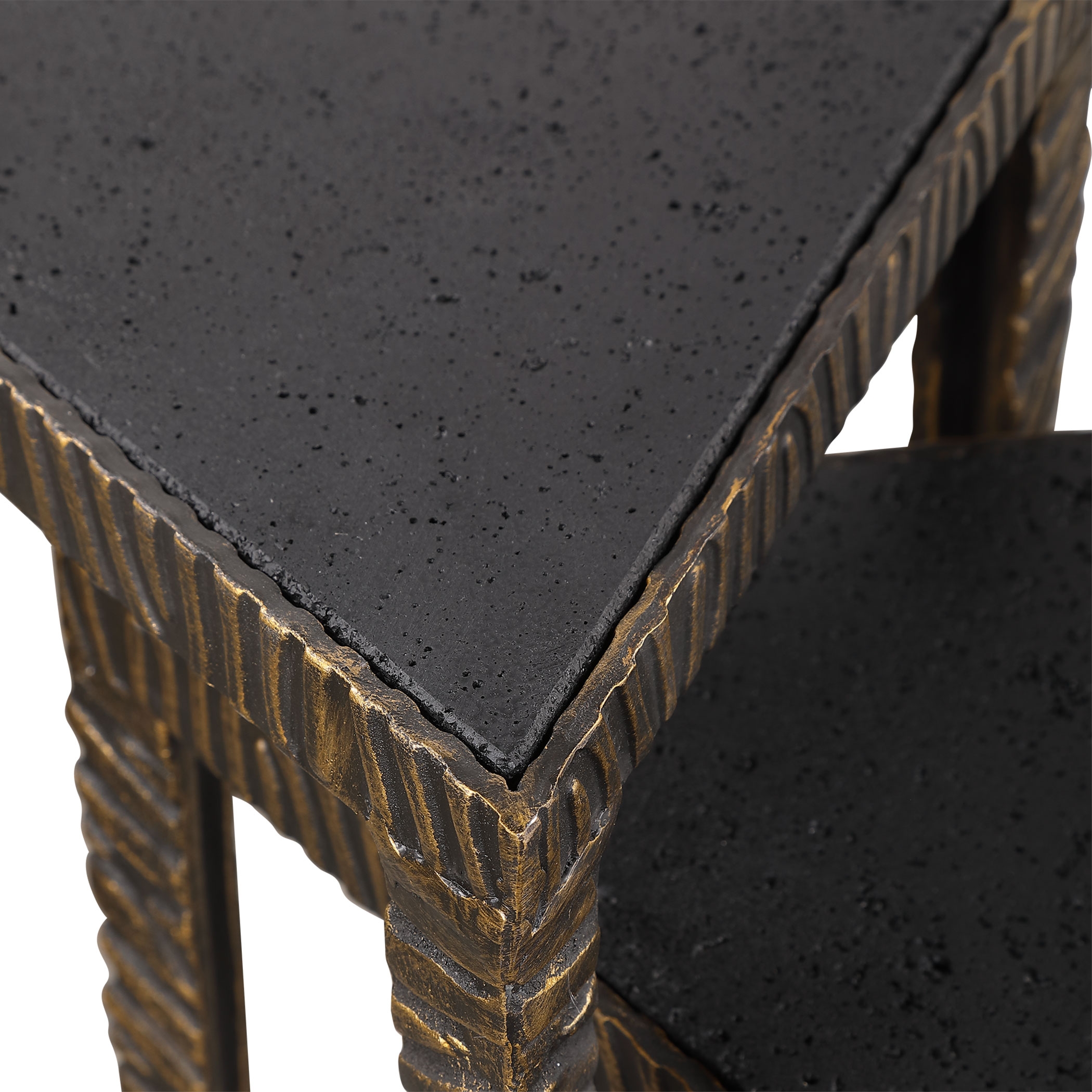 Samiria Triangular Accent Tables, S/2 - Image 3