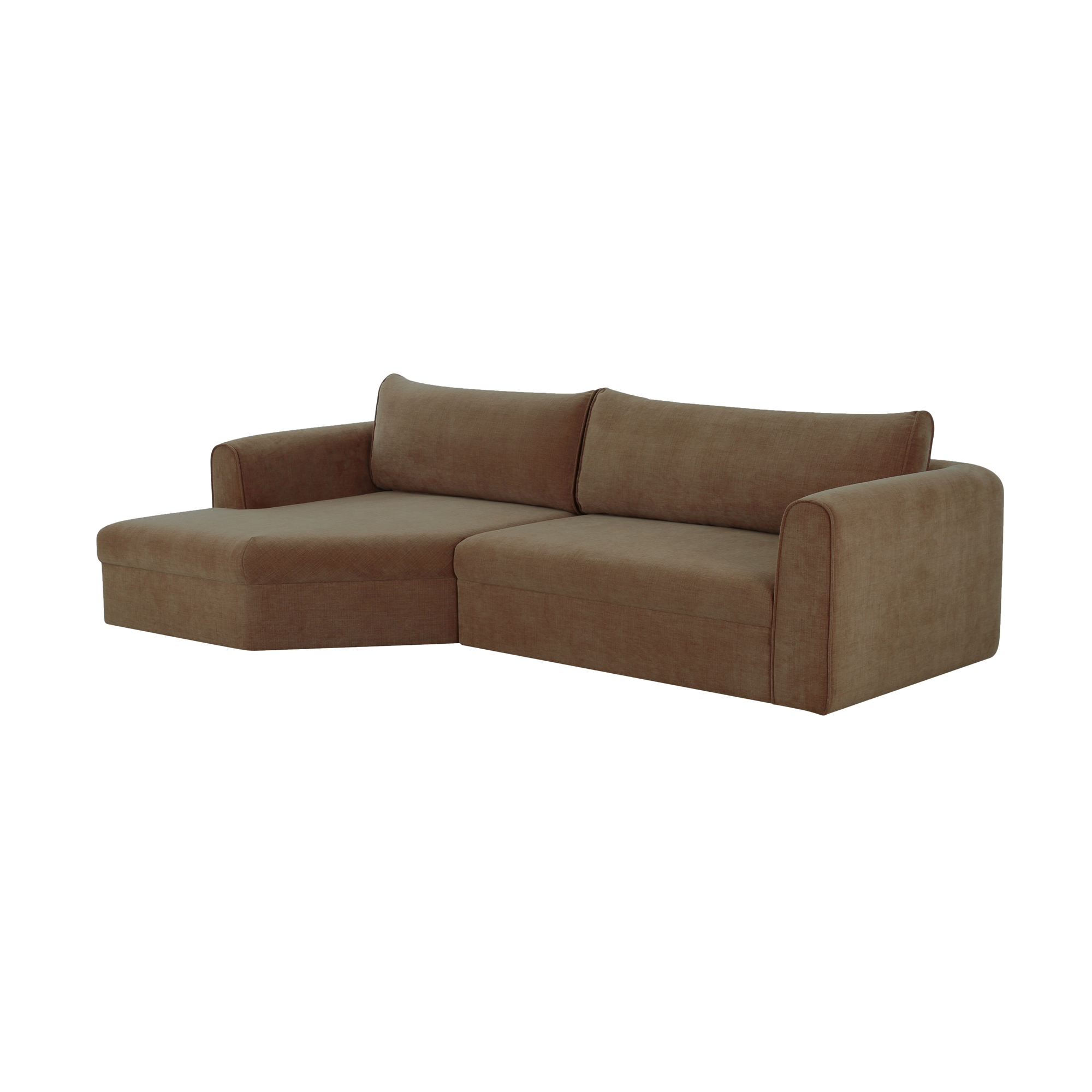 Madrid Left Sectional Taupe - Image 2