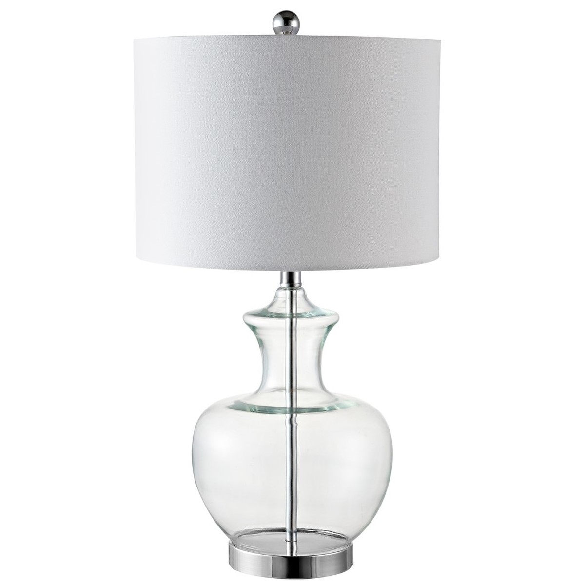 Bilsor Table Lamp - Clear / Chrome - Safavieh - Image 0
