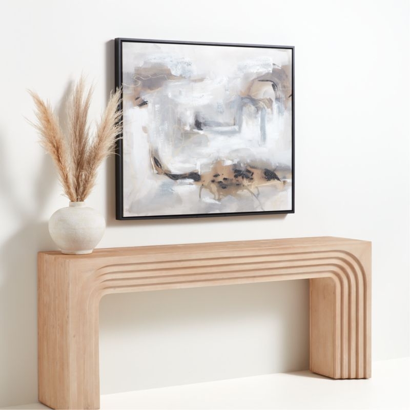 "The Journey Is My Home" Framed Wall Art Print 43.5"x37.5" by Huda Hashim - Image 2