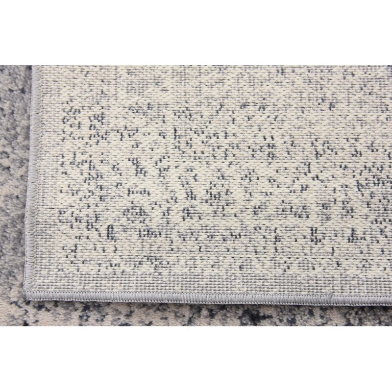 Lanett Oriental Area Rug, Dark Blue, 8' x 10' - Image 5