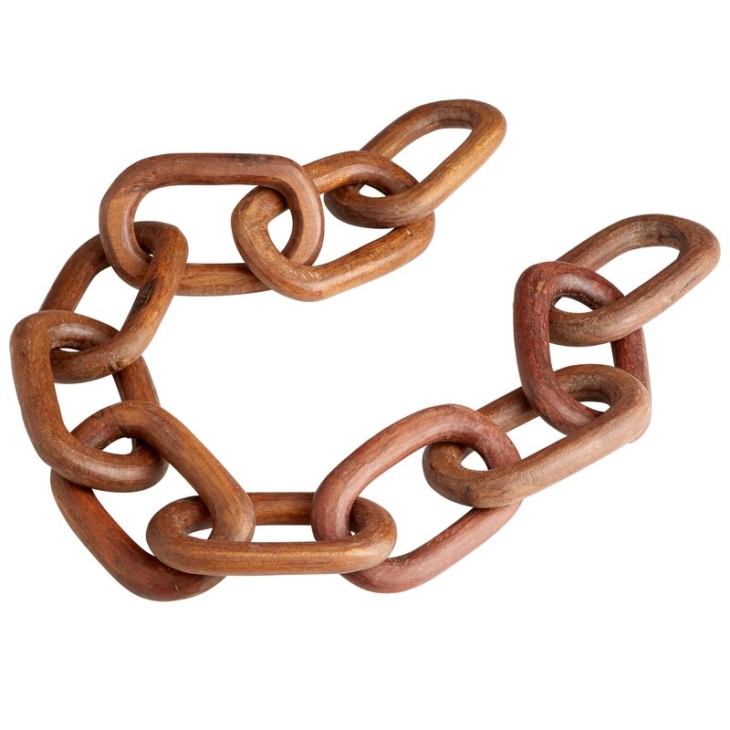 Cyan Design Cadena Wood Chain Sculpture - Image 0