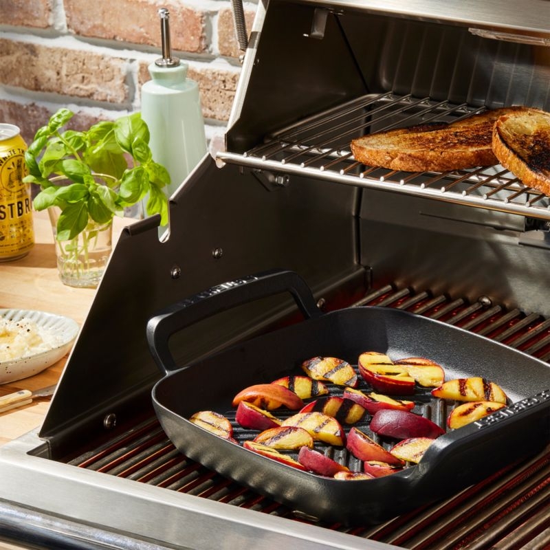 Le Creuset ® Alpine Outdoor Collection 10.25" Square Grill Pan - Image 4