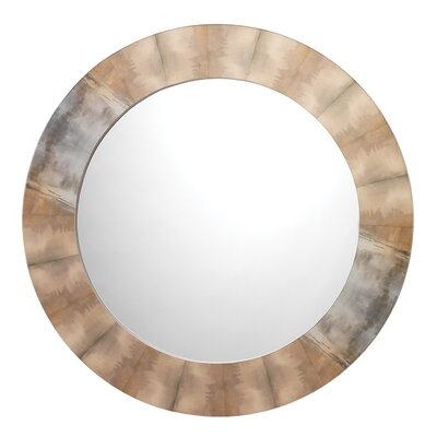 Cloudscape Mirror In Taupe & Slate Lacquer - Image 0
