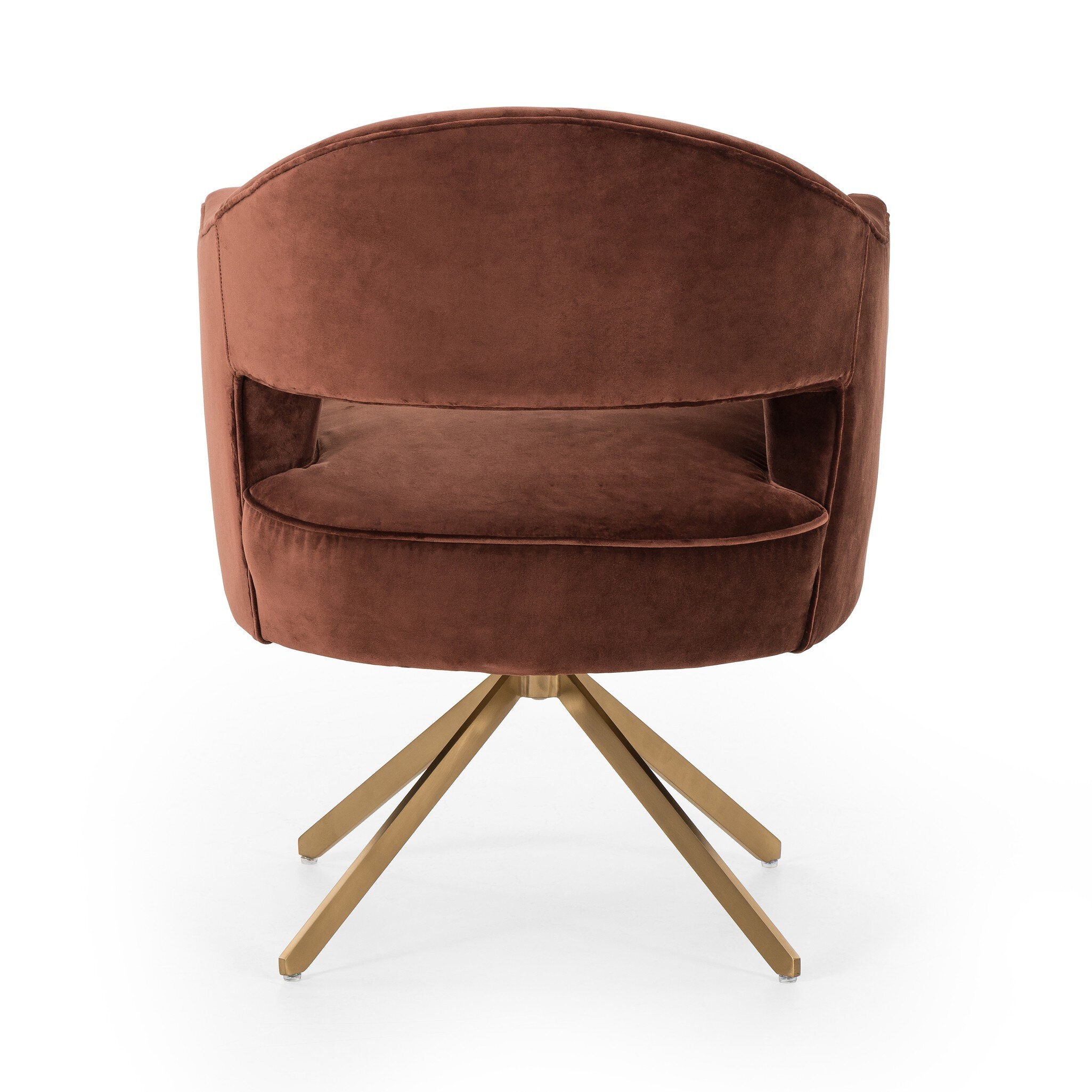 Adara Desk Chair - Surrey Auburn - Image 4