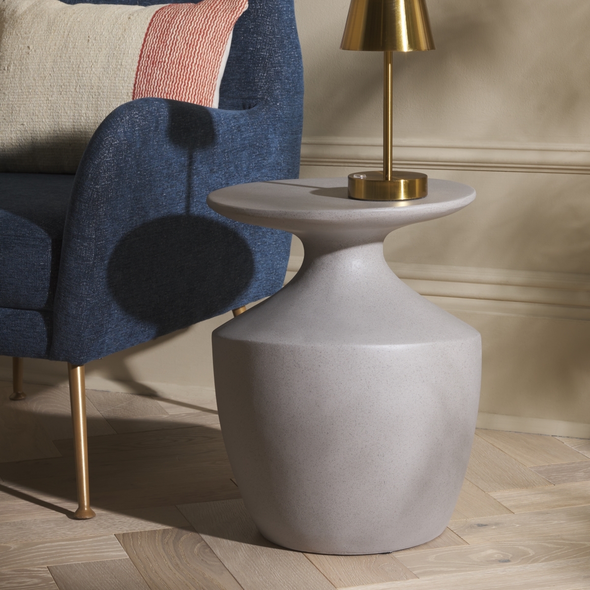 Jaiya Accent Table - Grey - Safavieh - Image 1