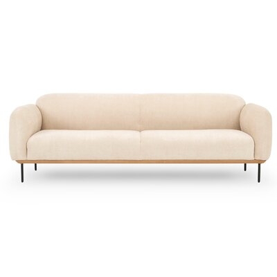 90.2" Wide Round Arm Standard Britney Sofa - Image 0