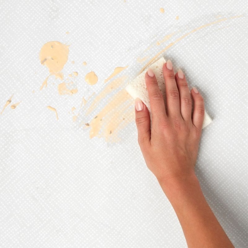 Lalo Grey Scattered Dot Splat Mat - Image 3