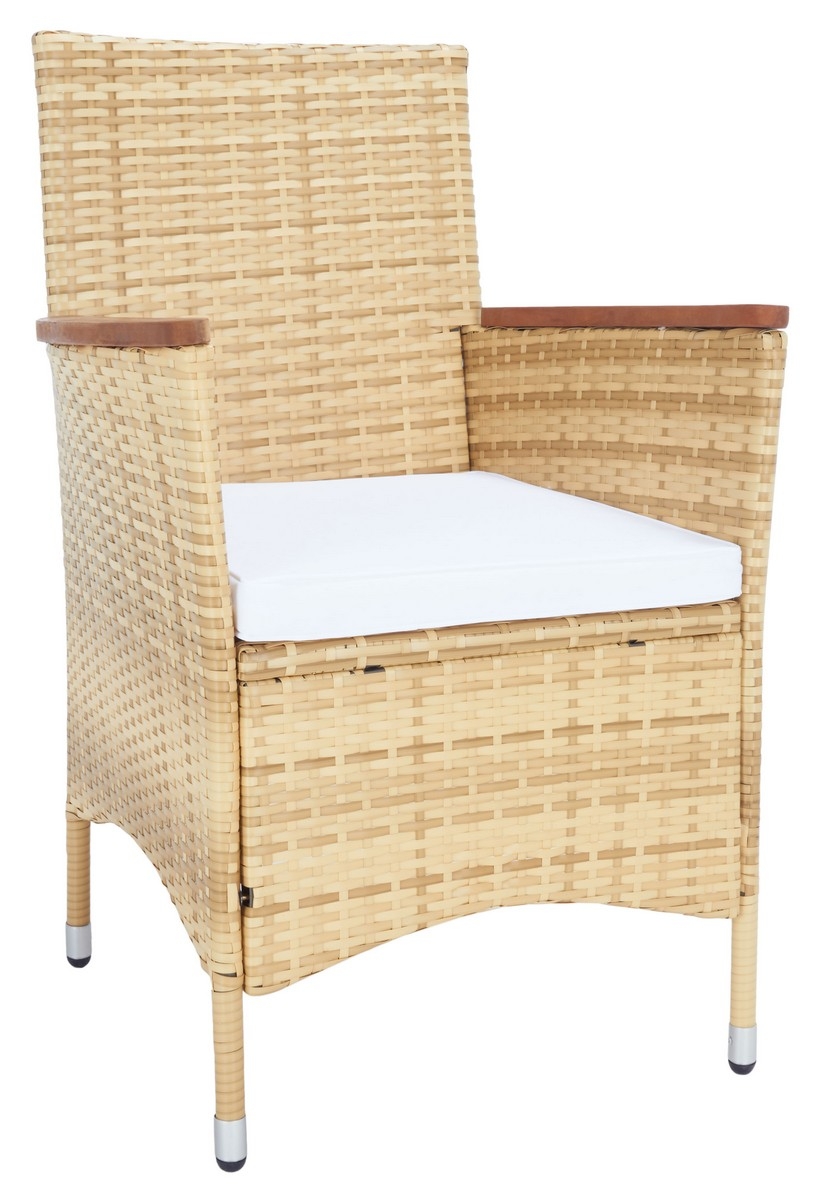 Ashwin Dining Set - Natural/White - Safavieh - Image 7