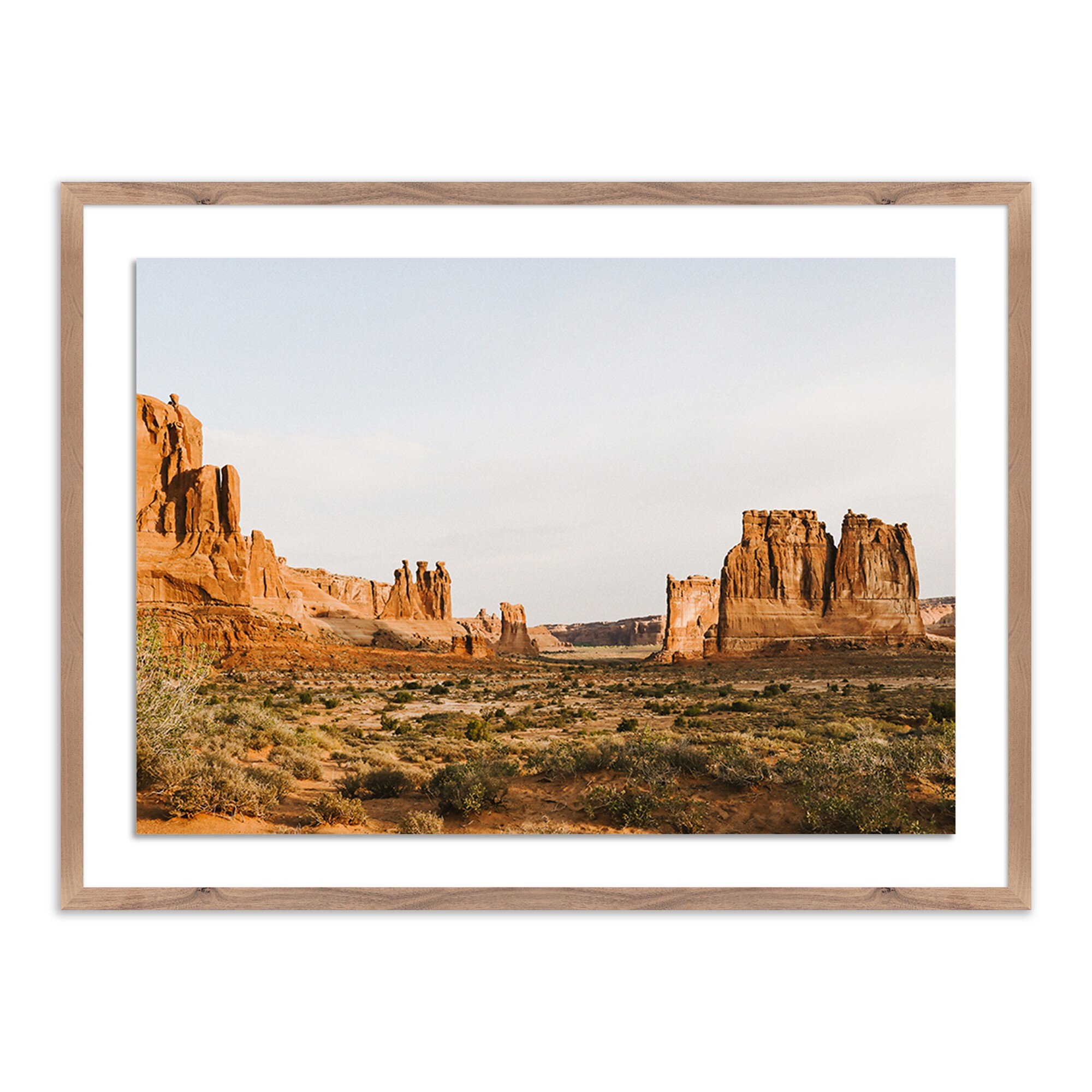 Three Gossips - Moab, Ut by Wesley and Emma Teague - Rustic 1.5 Walnut - Image 0