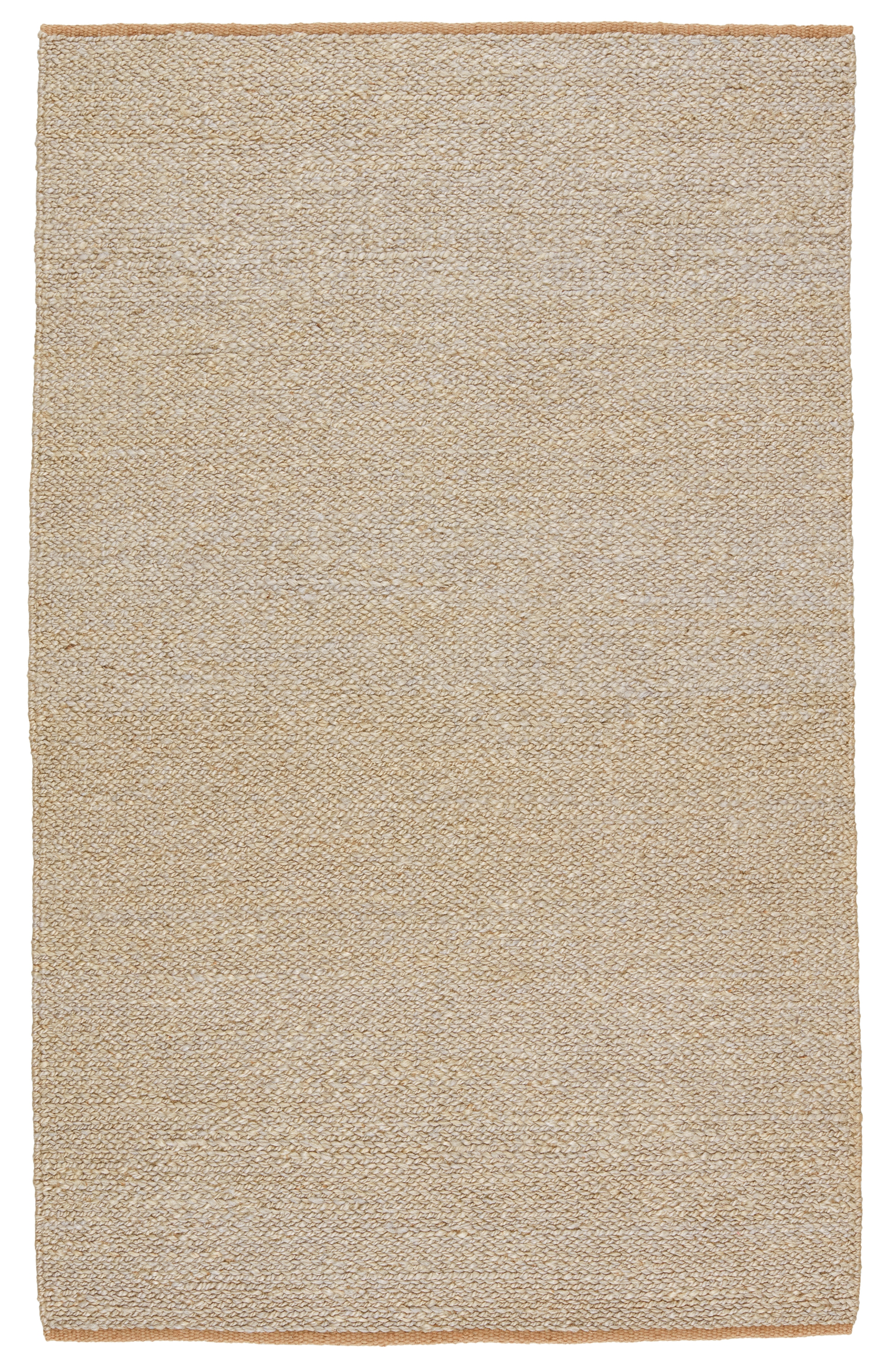 Murrel Handmade Solid Brown Area Rug (5'X8') - Image 0