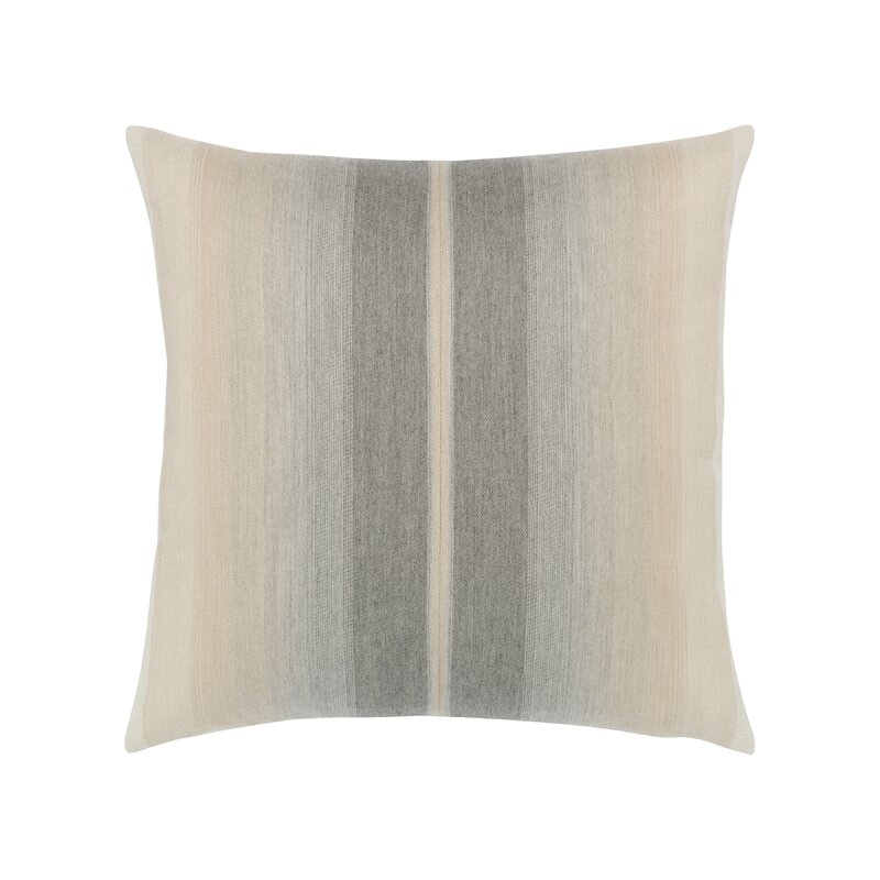 Elaine Smith Ombre Striped Outdoor Square Pillow - Image 0