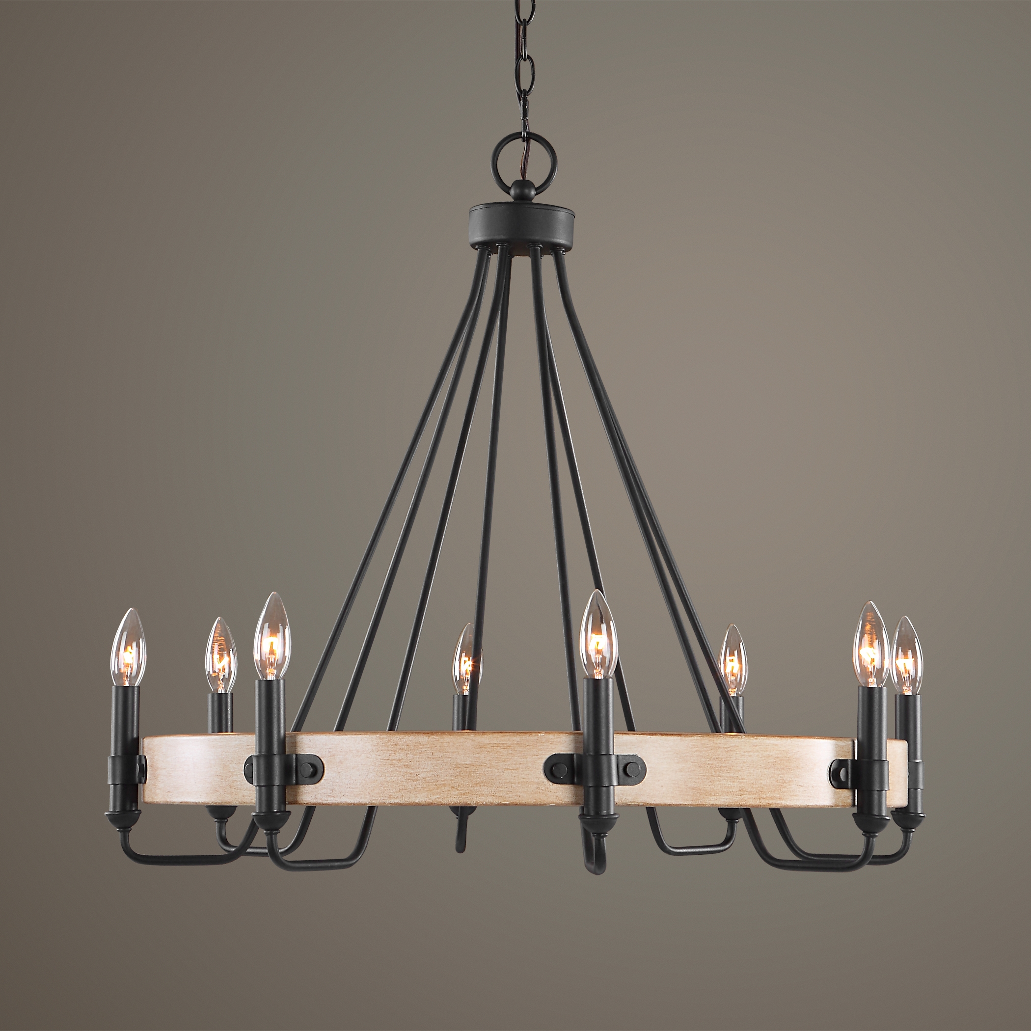Deschutes 8 Light Farmhouse Chandelier - Image 1