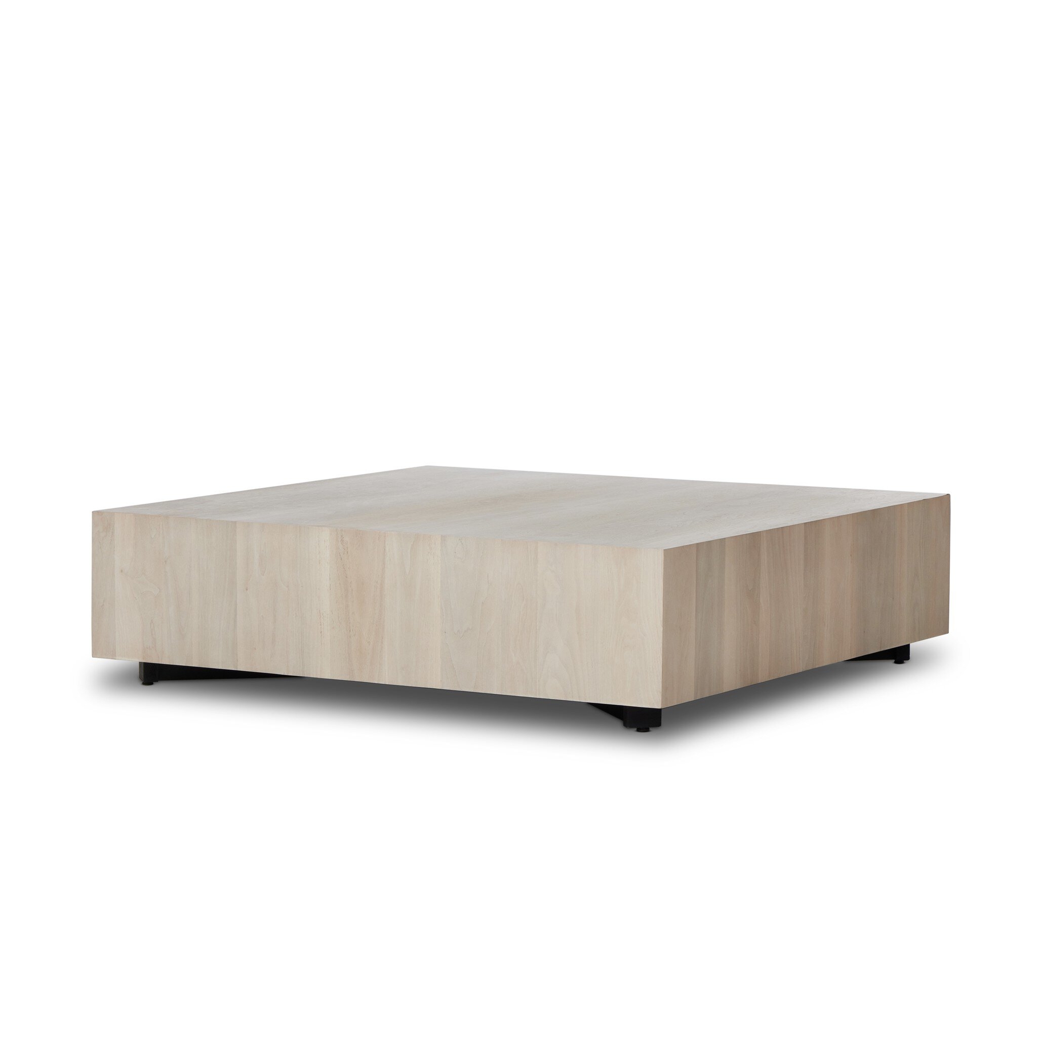 Hudson Large Square Coffee Table - Ashen Walnut - Image 0