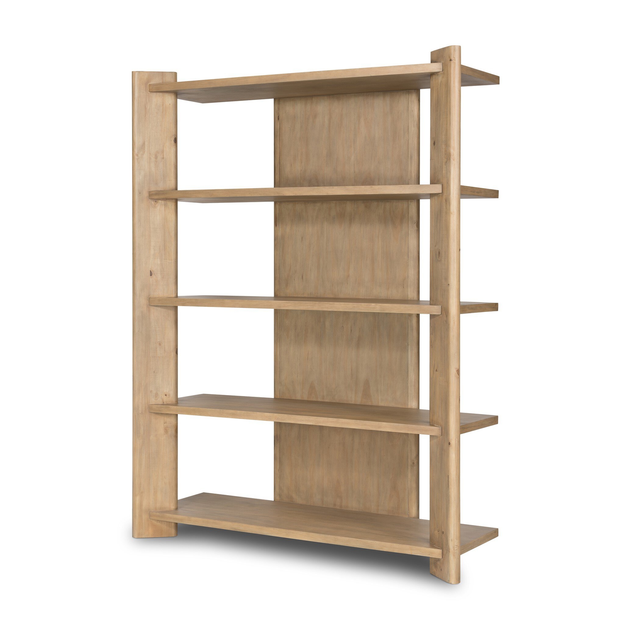 Edmund Bookcase - Smoked Pine - Image 0