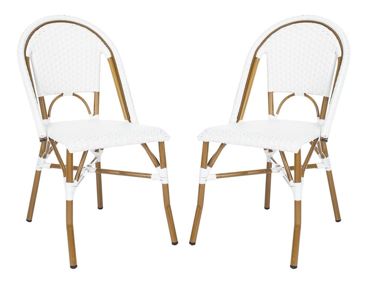 Salcha Side Chair - White - Safavieh - Image 0