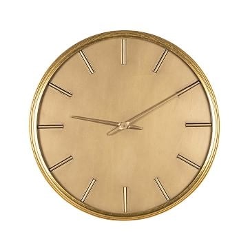 Versailles Wall Clock, Gold - Image 0