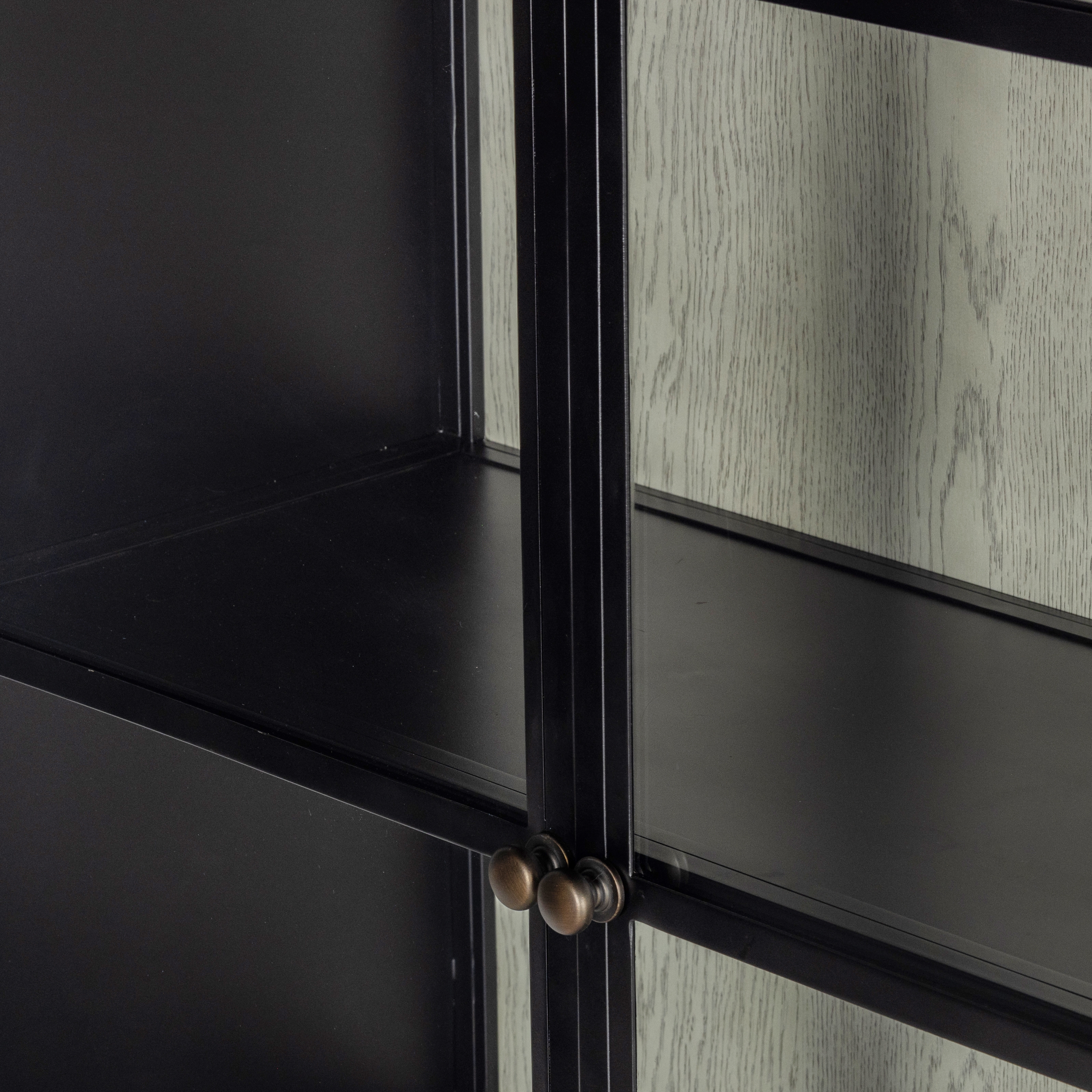 Breya Cabinet Oak-Black - Image 11