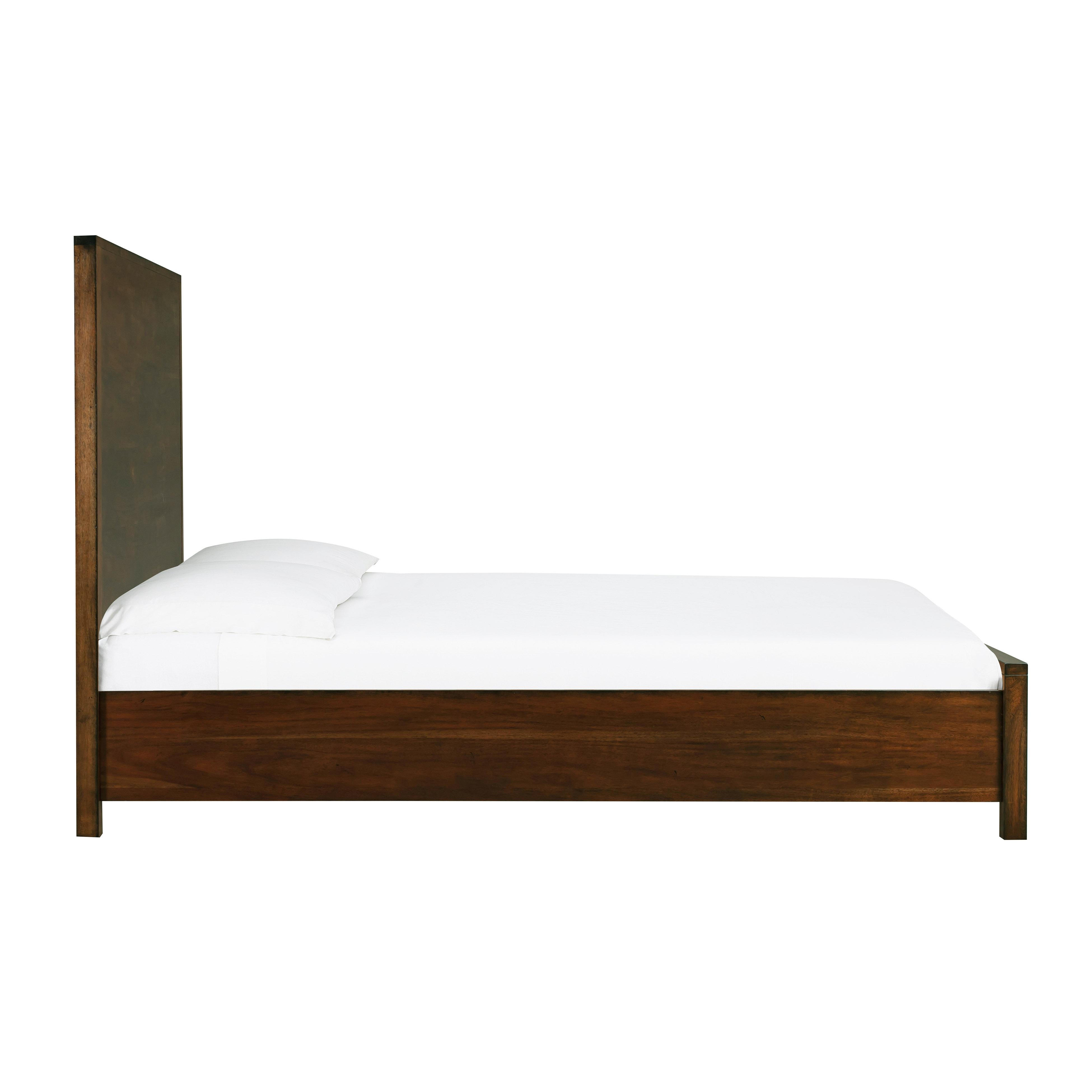 Zoey Vintage Umber Wooden King Bed - Image 2