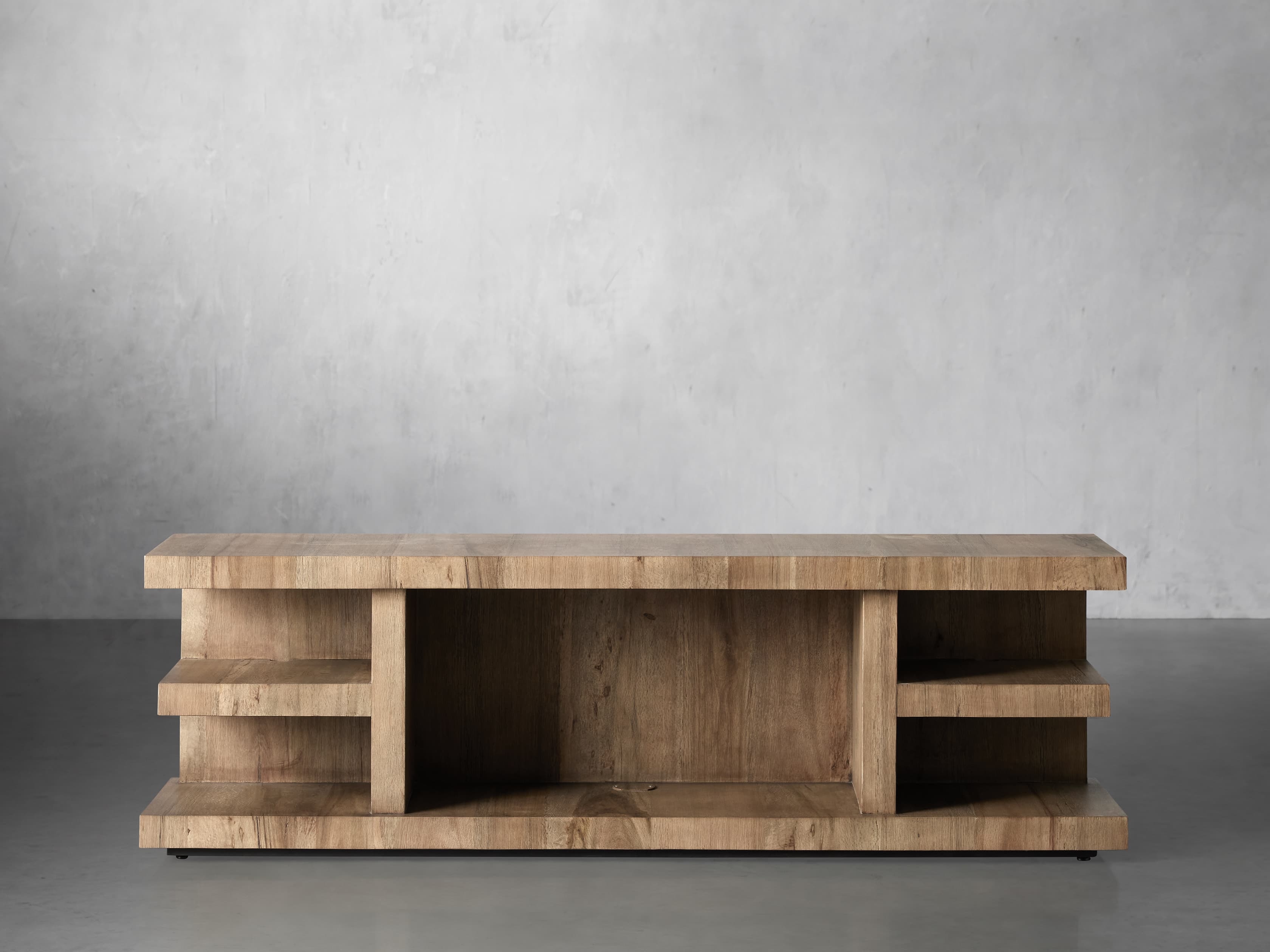 Leandro Media Console in Wood Natural - Image 0