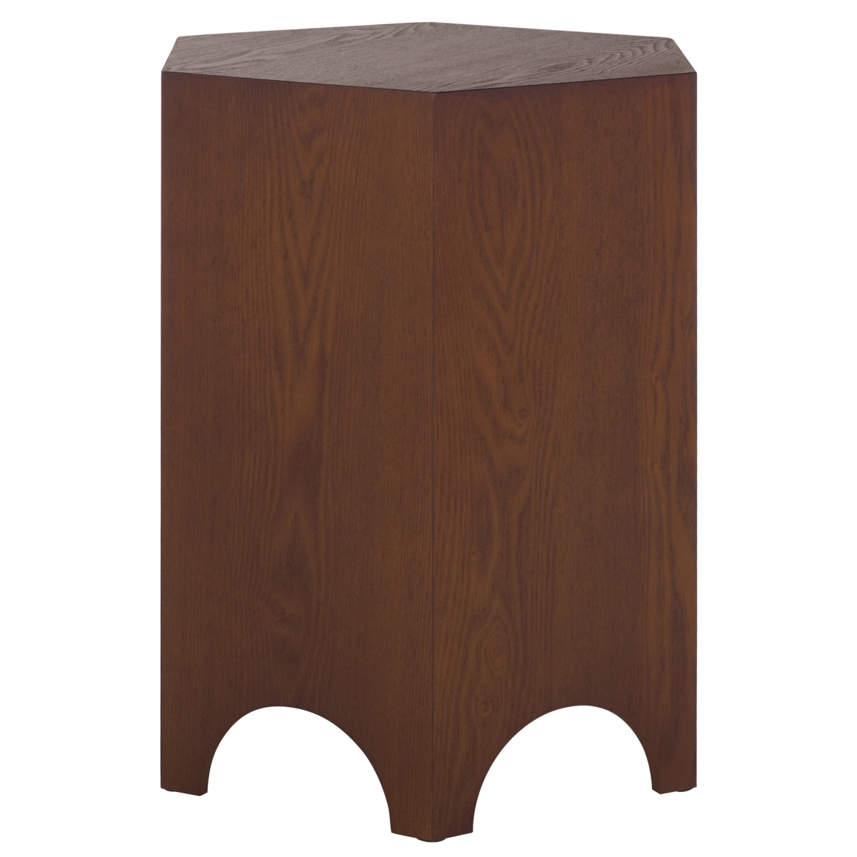 Barahan End Table - Walnut - Safavieh - Image 4