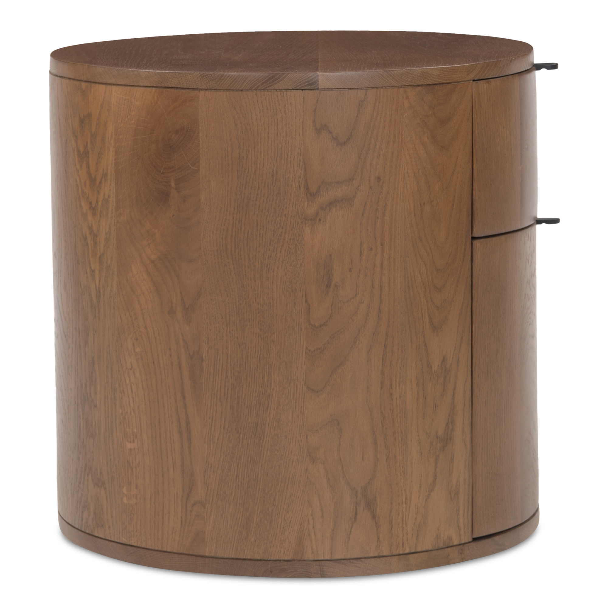 Theo Two Drawer Nightstand Brown - Image 2