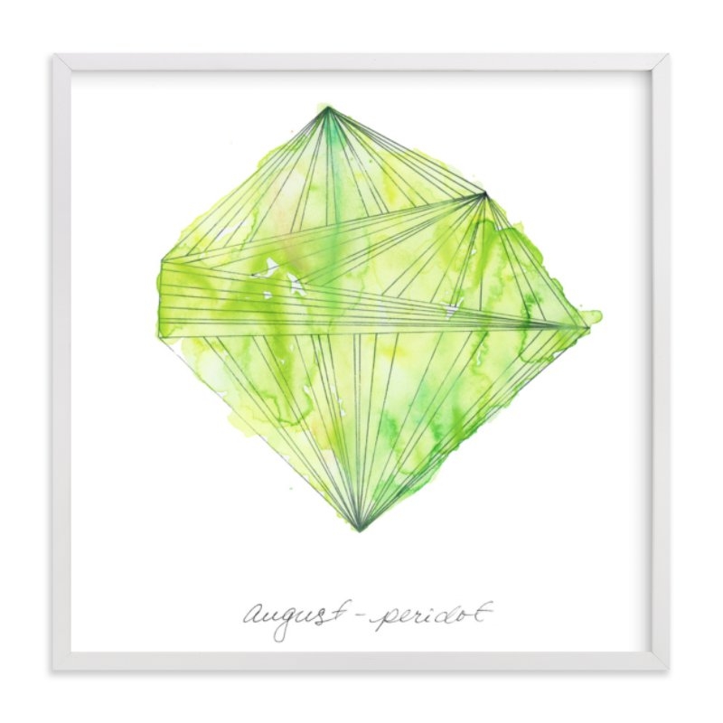 August - Peridot Limited Edition Fine Art Print 1 - Image 0
