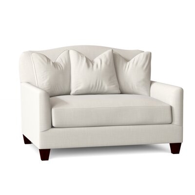 52" W Polyester Blend Down Cushion Chair and a Half - Image 0